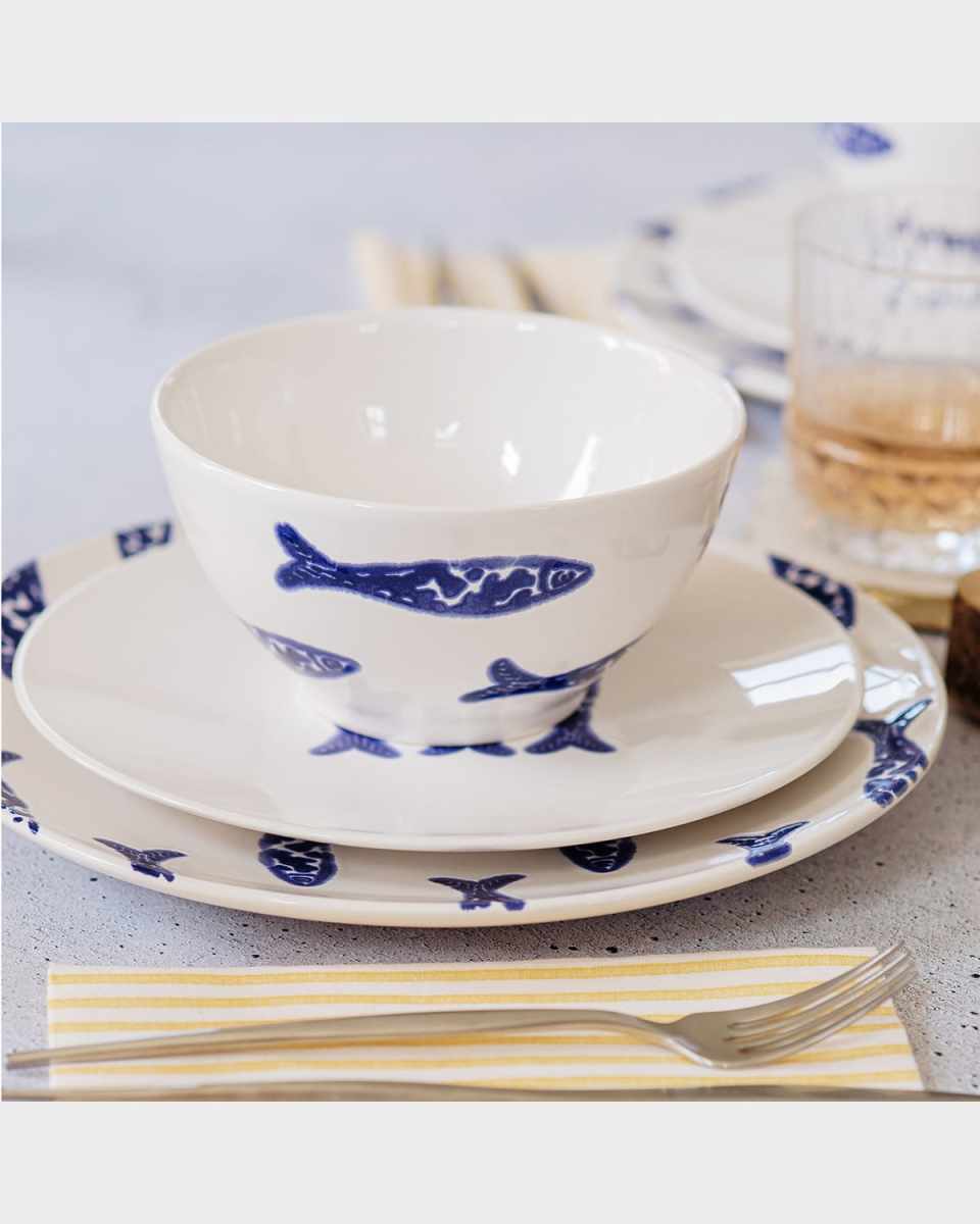 Santorini Minnows Cereal Bowl